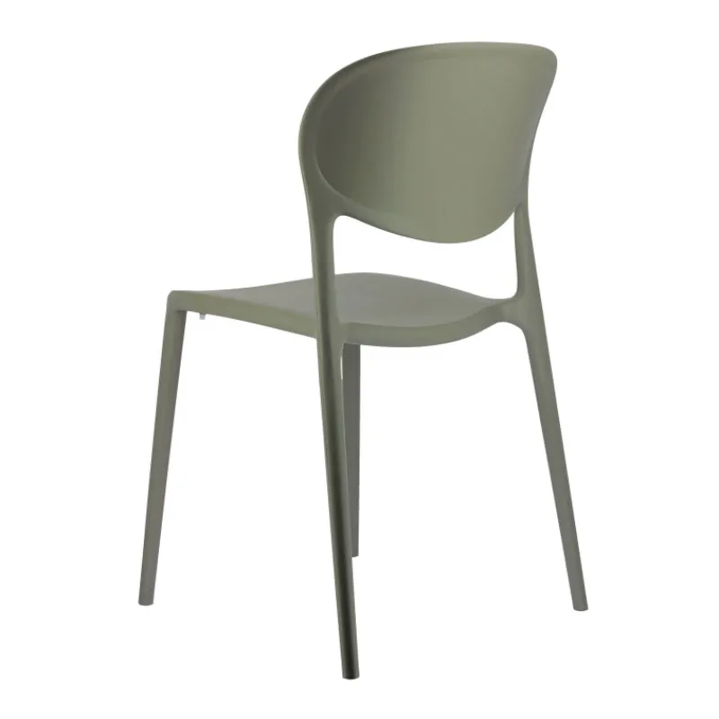 Abby Connubia® Chaise de jardin italienne empilable en polypropylène recyclé sans accoudoirs> Chaise De Jardin
