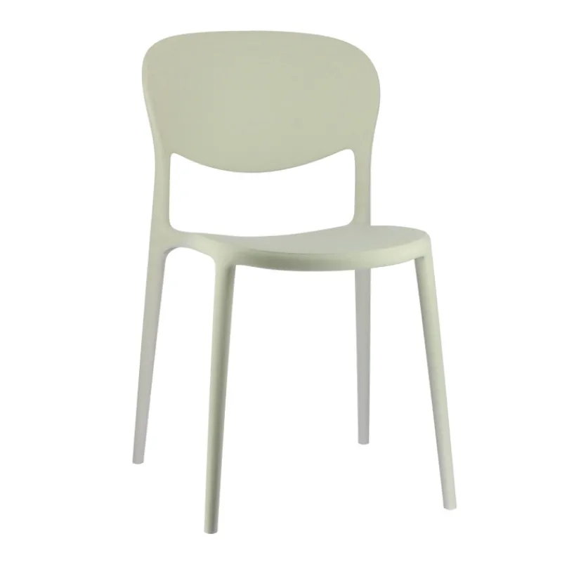 Abby Connubia® Chaise de jardin italienne empilable en polypropylène recyclé sans accoudoirs> Chaise De Jardin