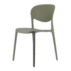 Abby Connubia® Chaise italienne empilable en polypropylène recyclé sans accoudoirs><noscript><img width=