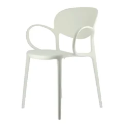 Abby Connubia® Fauteuil de jardin empilable en polypropylène recyclé><noscript><img width=