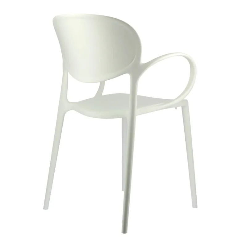 Abby Connubia® Fauteuil de jardin empilable en polypropylène recyclé> Fauteuil De Jardin