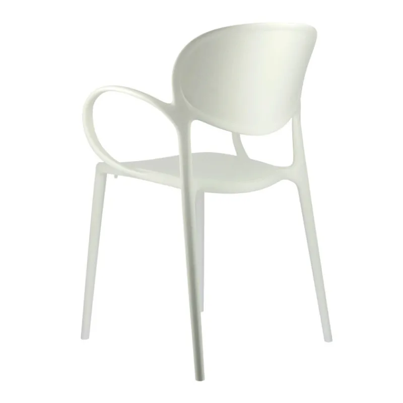 Abby Connubia® Fauteuil de jardin empilable en polypropylène recyclé> Fauteuil De Jardin