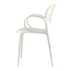 Abby Connubia® Fauteuil de jardin empilable en polypropylène recyclé><noscript><img width=