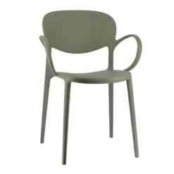 Abby Connubia® Fauteuil de jardin empilable en polypropylène recyclé><noscript><img width=