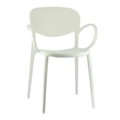 Abby Connubia® Fauteuil italien empilable en polypropylène recyclé> Chaise De Cuisine|Chaise De Salle à Manger