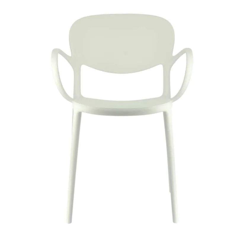 Abby Connubia® Fauteuil italien empilable en polypropylène recyclé> Chaise De Cuisine|Chaise De Salle à Manger