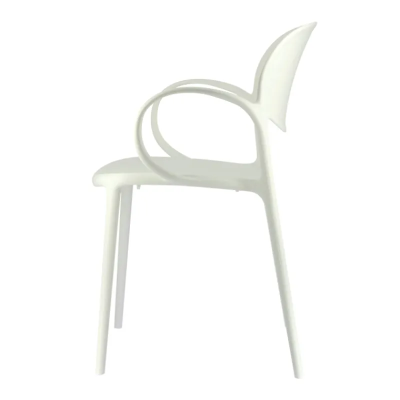Abby Connubia® Fauteuil italien empilable en polypropylène recyclé> Chaise De Cuisine|Chaise De Salle à Manger