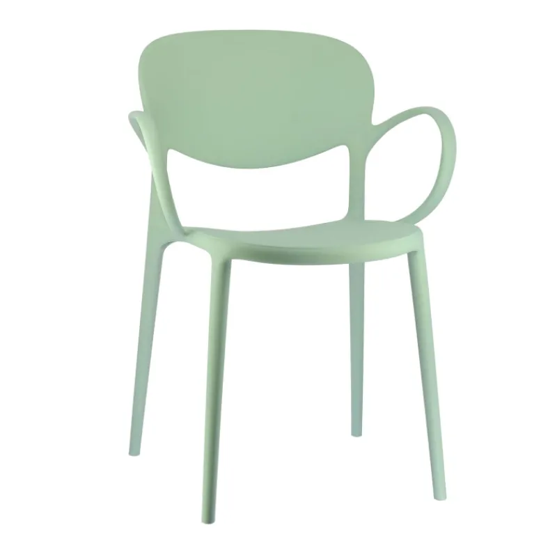 Abby Connubia® Fauteuil italien empilable en polypropylène recyclé> Chaise De Cuisine|Chaise De Salle à Manger