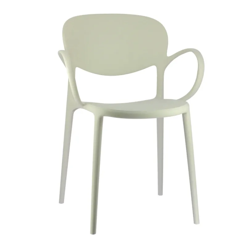 Abby Connubia® Fauteuil italien empilable en polypropylène recyclé> Chaise De Cuisine|Chaise De Salle à Manger