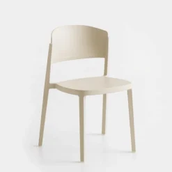 Abuela Chaise de terrasse moderne empilable en technopolymère><noscript><img width=
