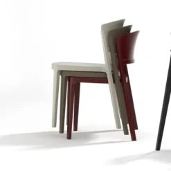 Abuela Chaise moderne empilable en technopolymère><noscript><img width=