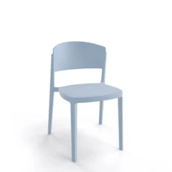 Abuela Chaise moderne empilable en technopolymère><noscript><img width=