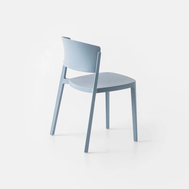 Abuela Chaise moderne empilable en technopolymère> Chaise De Cuisine