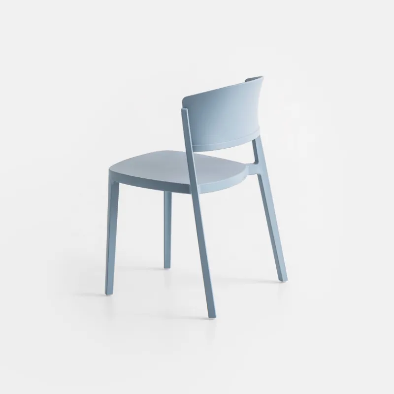 Abuela Chaise moderne empilable en technopolymère> Chaise De Cuisine