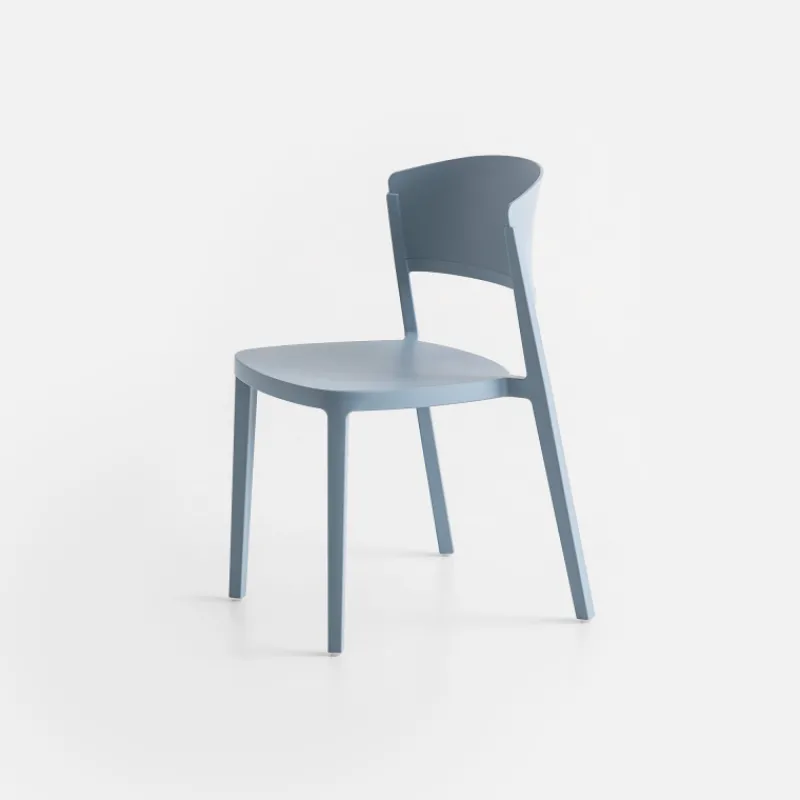 Abuela Chaise moderne empilable en technopolymère> Chaise De Cuisine