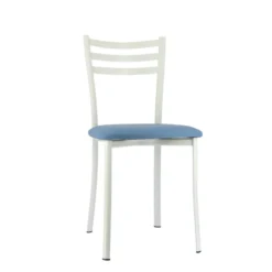 Ace 1320 Chaise de cuisine en métal avec assise en simili rembourrée><noscript><img width=