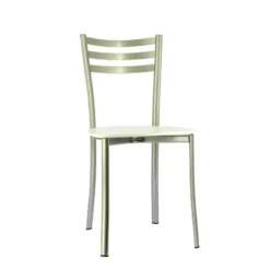 Ace 1320 Chaise de cuisine en métal et assise bois><noscript><img width=