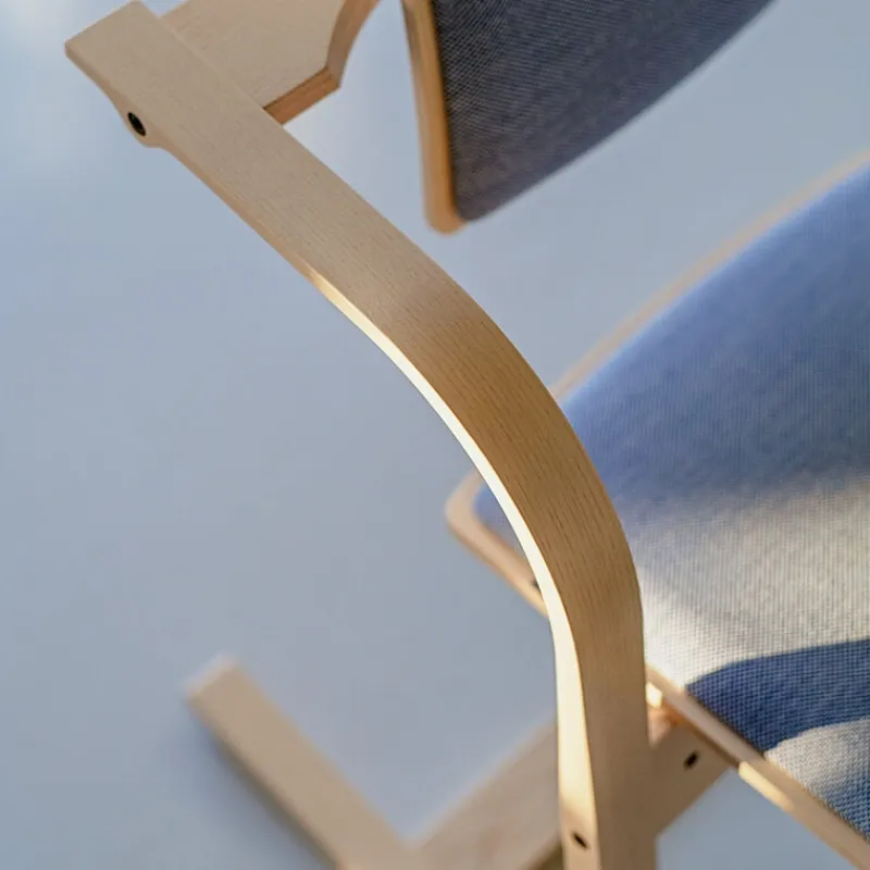 Varier Actulum ® Fauteuil de bureau ergonomique à bascule en tissu et bois> Chaise De Bureau|Chaise Salon