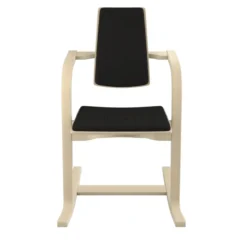 Varier Actulum ® Fauteuil de bureau ergonomique à bascule en tissu et bois><noscript><img width=