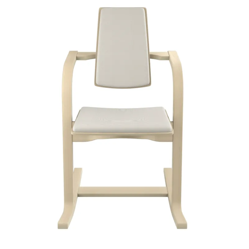 Varier Actulum ® Fauteuil de bureau ergonomique à bascule en tissu et bois> Chaise De Bureau|Chaise Salon