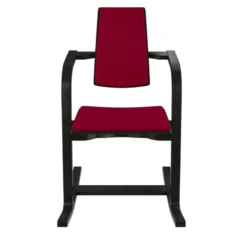Varier Actulum ® Fauteuil de bureau ergonomique à bascule en tissu et bois><noscript><img width=