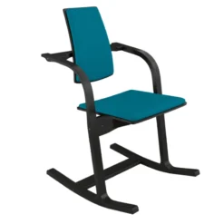 Varier Actulum ® Fauteuil de bureau ergonomique à bascule en tissu et bois><noscript><img width=