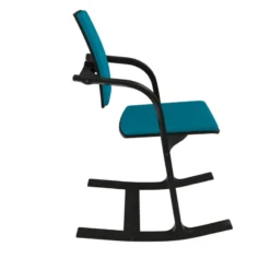 Varier Actulum ® Fauteuil de bureau ergonomique à bascule en tissu et bois><noscript><img width=