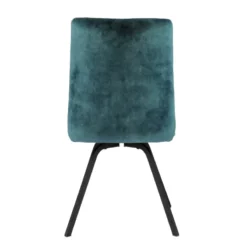Adèle Chaise confortable moderne en tissu avec pieds en métal><noscript><img width=