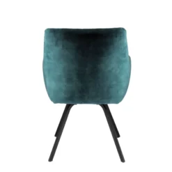 Adrien Fauteuil confortable en tissu avec pieds en métal><noscript><img width=