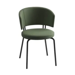 Perfecta Aero Chaise tendance belge en tissu pieds métal><noscript><img width=