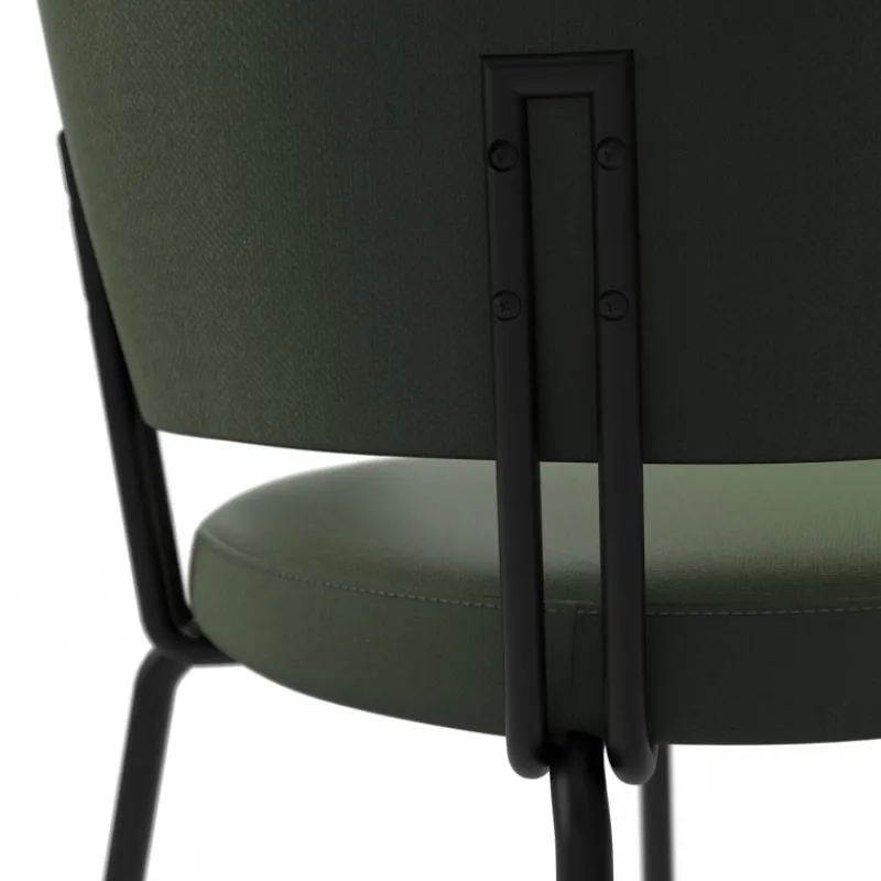 Perfecta Aero Chaise tendance belge en tissu pieds métal> Chaise Salon|Chaise De Salle à Manger