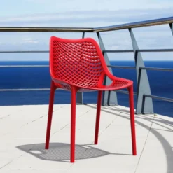 Air Chaise de jardin moderne ajourée en polypropylène> Chaise De Jardin
