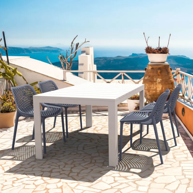 Air Chaise de jardin moderne ajourée en polypropylène> Chaise De Jardin