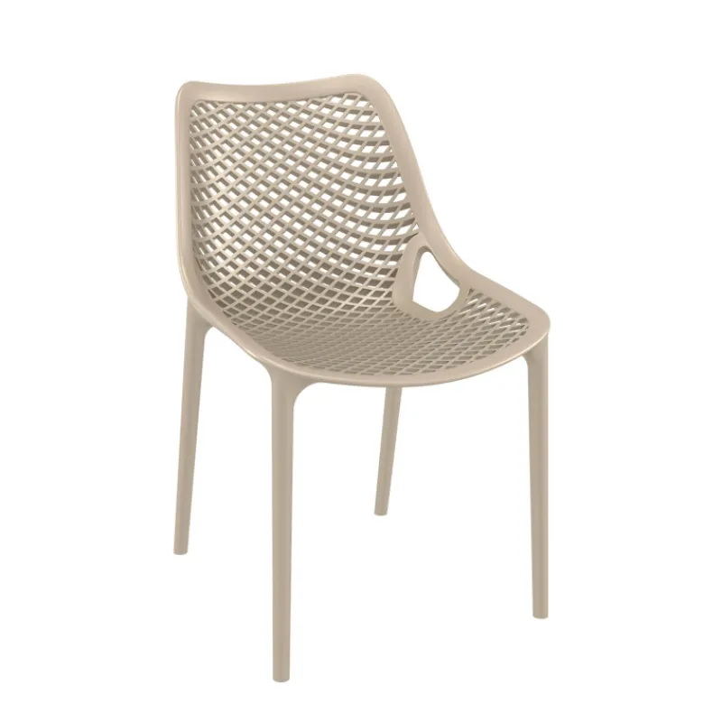 Air Chaise de jardin moderne ajourée en polypropylène> Chaise De Jardin