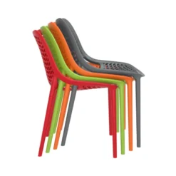 Air Chaise moderne ajourée en polypropylène><noscript><img width=