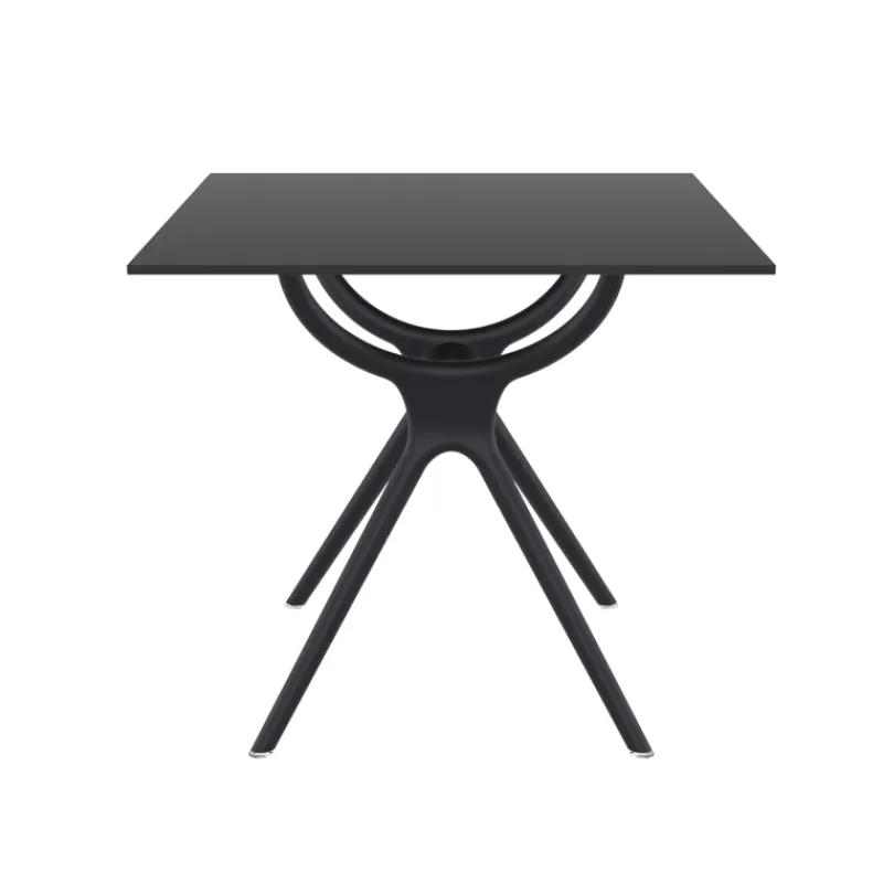Air Table carrée petit espace en stratifié et polypropylène> Table De Cuisine|Table Pour Petit Espace