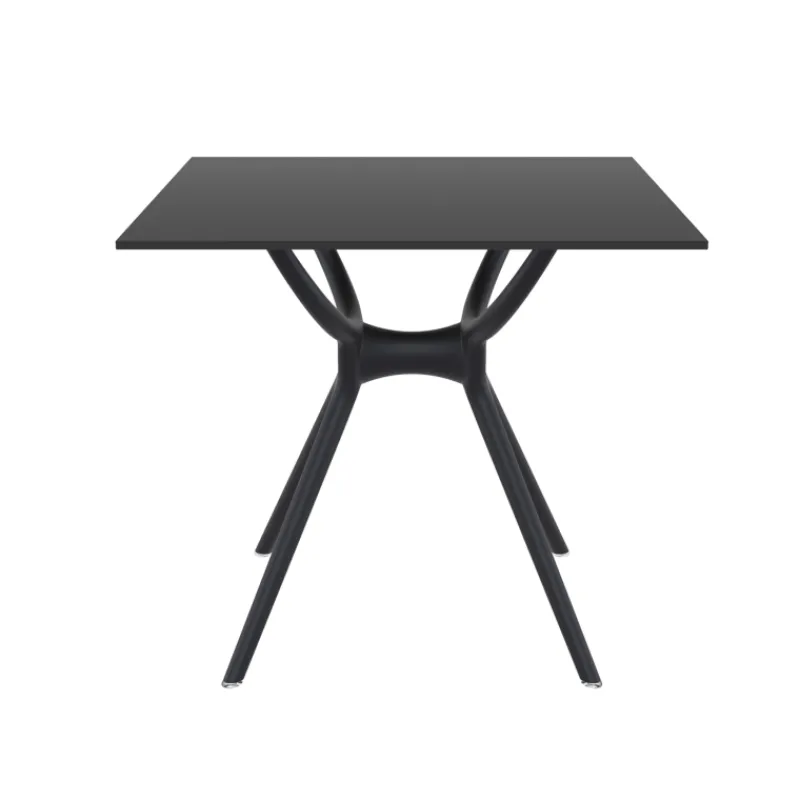 Air Table carrée petit espace en stratifié et polypropylène> Table De Cuisine|Table Pour Petit Espace
