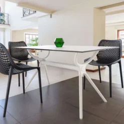 Air Table rectangulaire en stratifié et polypropylène><noscript><img width=