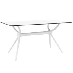 Air Table rectangulaire en stratifié et polypropylène><noscript><img width=