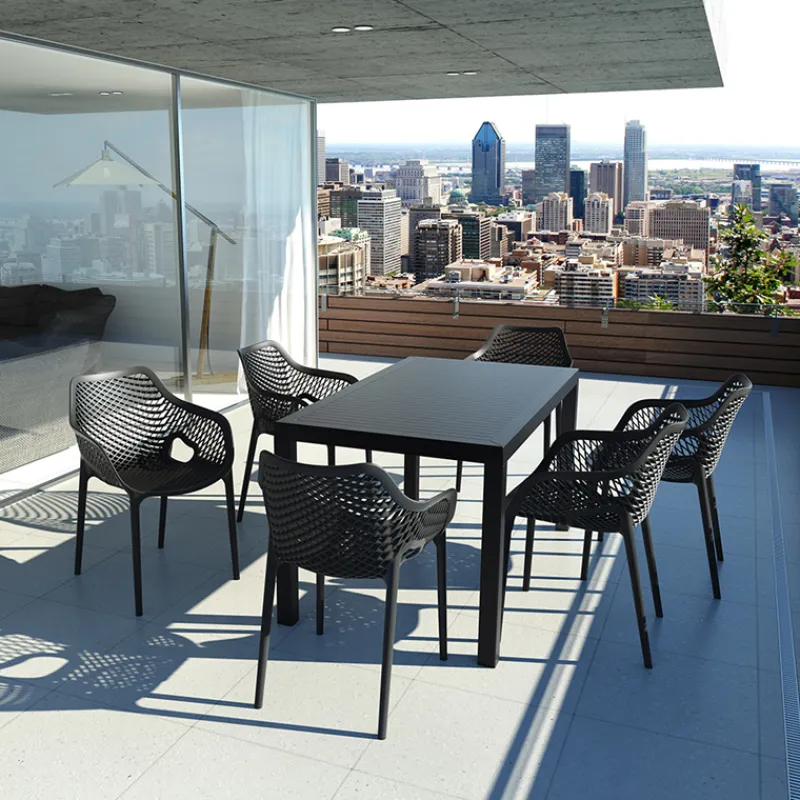 Air XL Fauteuil de jardin moderne ajouré en polypropylène> Chaise De Jardin|Fauteuil De Jardin