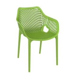 Air XL Fauteuil moderne empilable ajouré en polypropylène><noscript><img width=