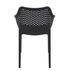Air XL Fauteuil moderne empilable ajouré en polypropylène><noscript><img width=