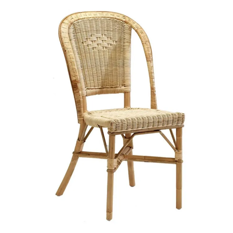Kok AlbertineChaise en rotin vintage> Chaise De Salle à Manger|Chaise Salon