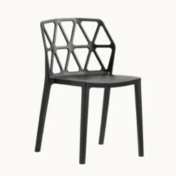 Alchemia Connubia® Chaise de jardin design empilable en polypropylène><noscript><img width=