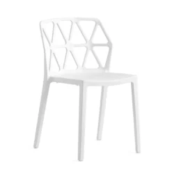 Alchemia Connubia® Chaise de jardin design empilable en polypropylène><noscript><img width=