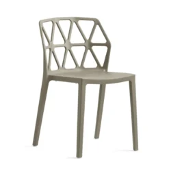 Alchemia Connubia® Chaise de jardin design empilable en polypropylène><noscript><img width=