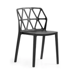 Alchemia Connubia® Chaise design empilable en polypropylène><noscript><img width=