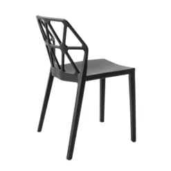 Alchemia Connubia® Chaise design empilable en polypropylène><noscript><img width=