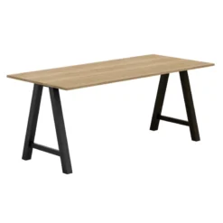 Perfecta Alegro Table snack rectangulaire en stratifié avec pieds en forme de tréteau><noscript><img width=