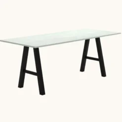 Perfecta Alegro XL Grande table snack rectangulaire avec pieds en forme de tréteau><noscript><img width=